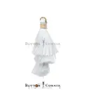 Three-Step Embroidery Thread Tassel