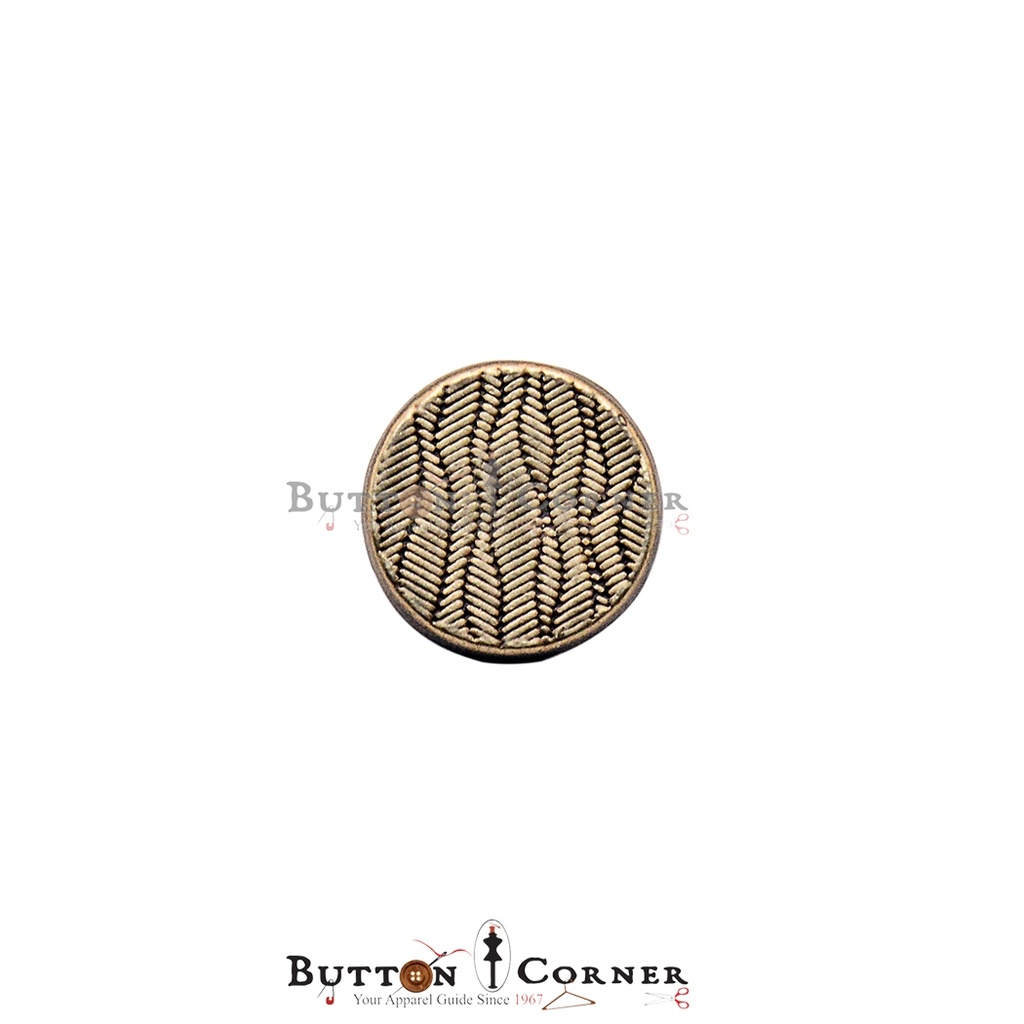 Laser Texture Engraved Shirt Button