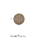 Laser Texture Engraved Shirt Button