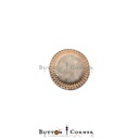 Border Design Round Shirt Button