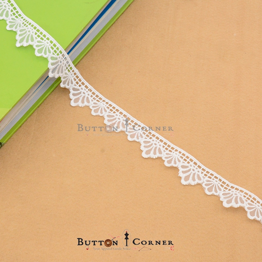 One Side Border Organza Lace