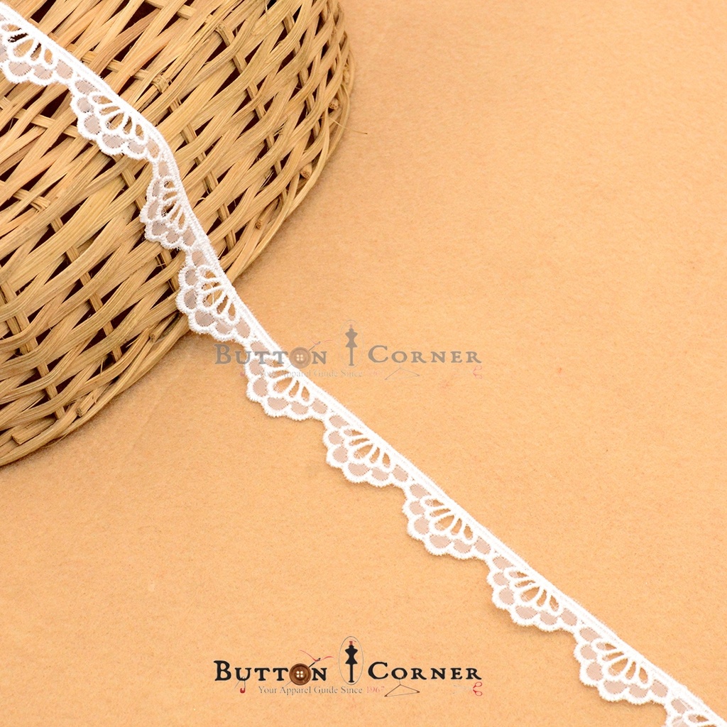 One Side Border Organza Lace