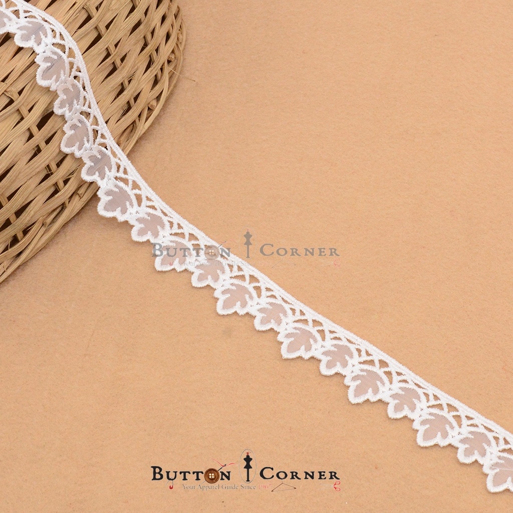 One Side Border Organza Lace