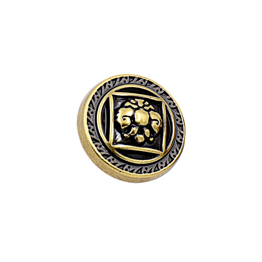 Arm Pose Metal Suiting Button