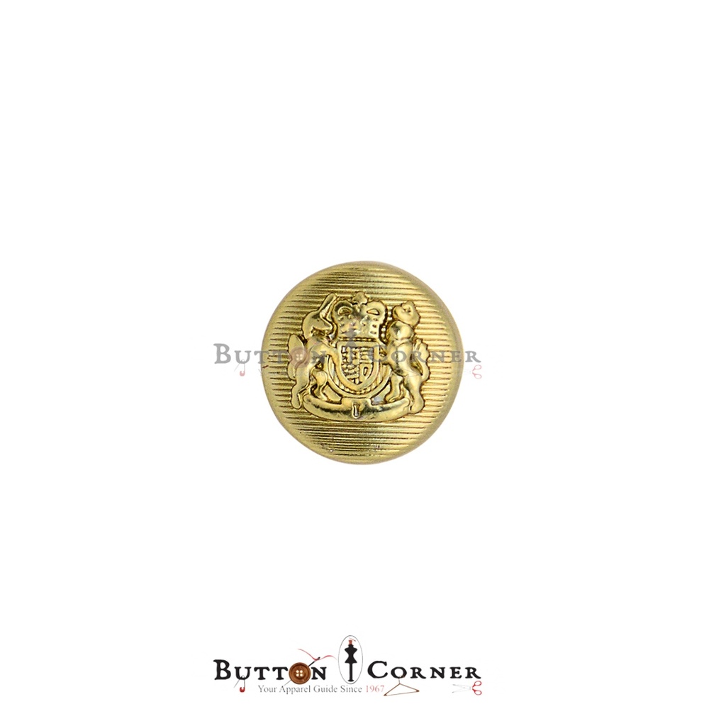 Eagle Emblem Coat Of Arms Design Metal Button