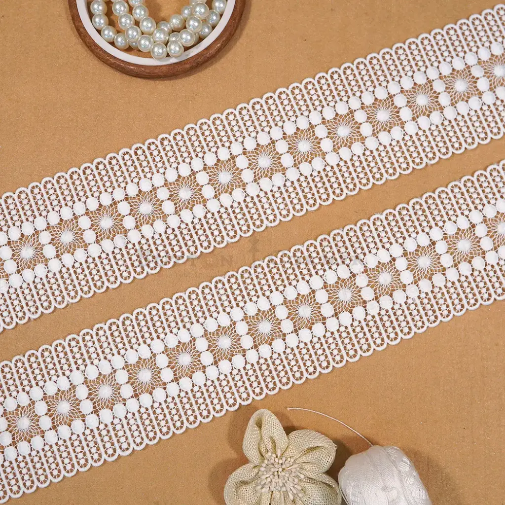 Double Side Border Shuttle Lace