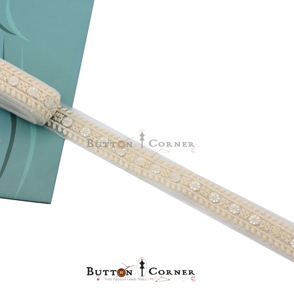 Sequence Embroidery Net Lace