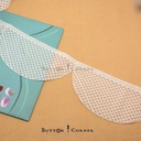 Semi-Circular Scalloped Net Embroidered Edge Lace