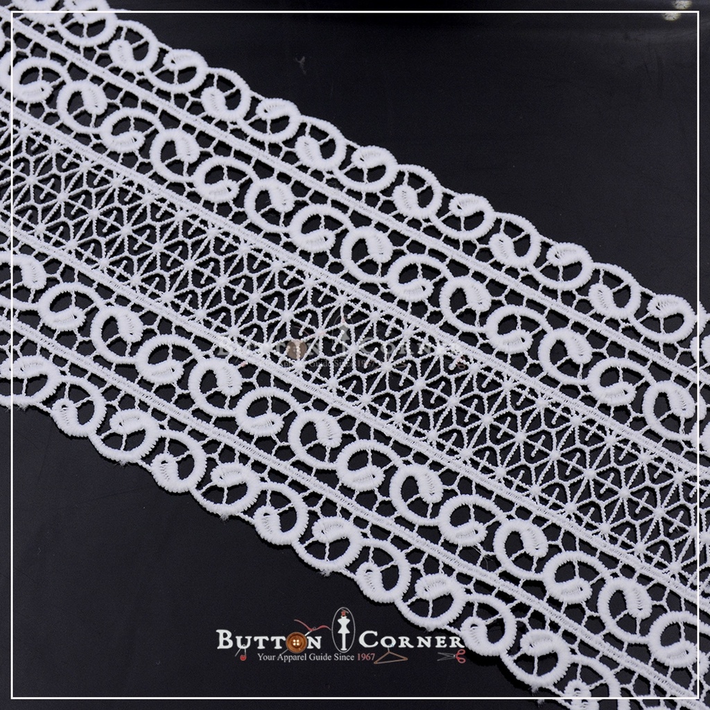 Double Side Border Shuttle Lace