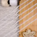 One Side Border Shuttle Lace