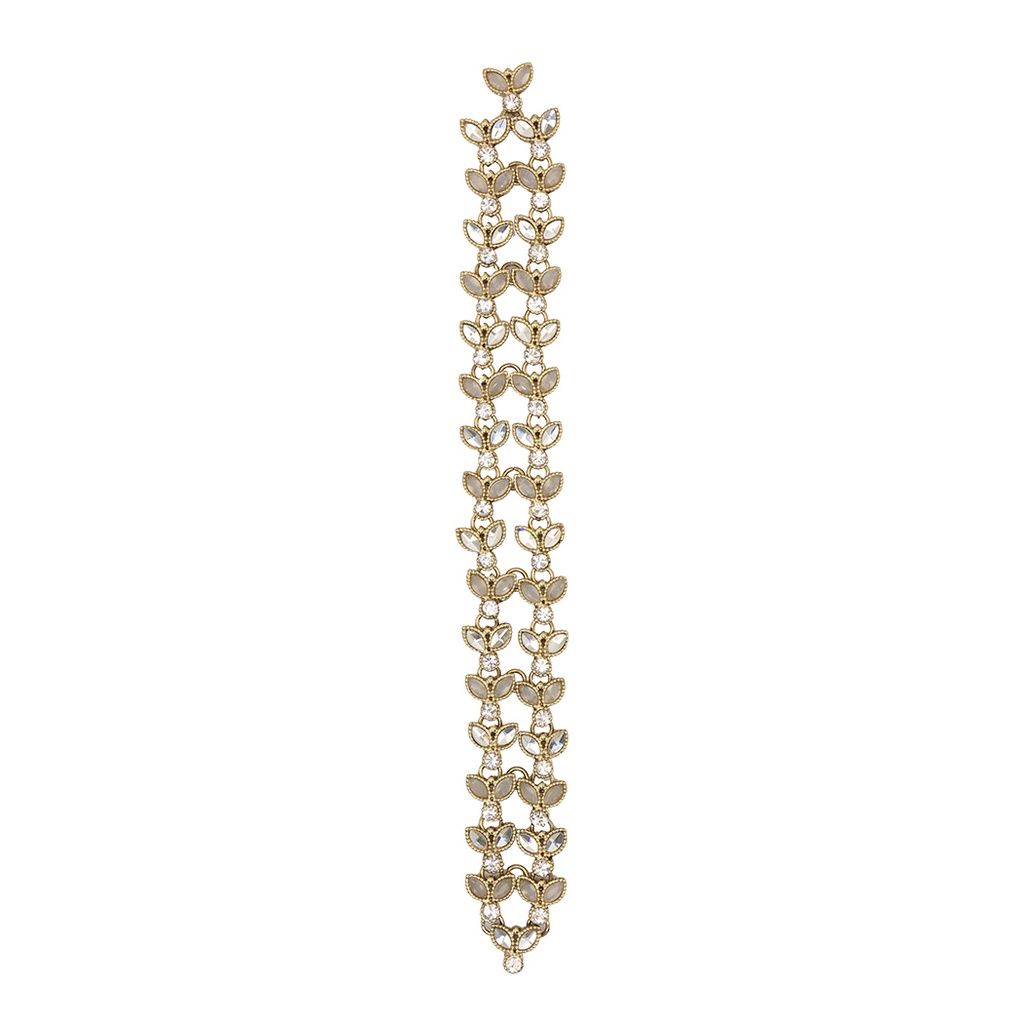 Fancy Kundan Button Patti