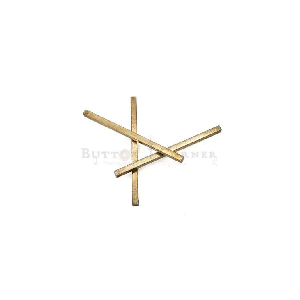 Metal Rectangle Bar Pendant