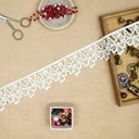 One Side Border Organza Lace