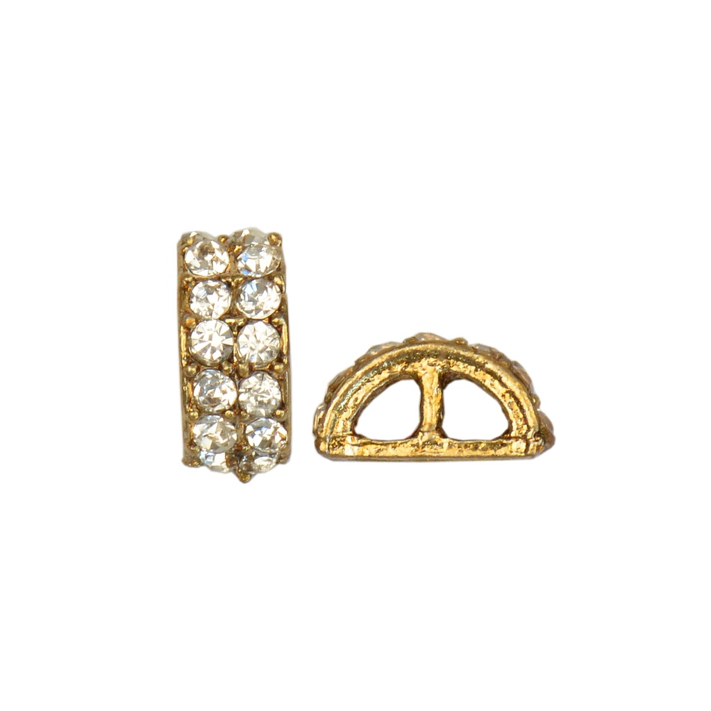 Gold Base Fancy Kundan Button