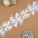 Blooming Blossom Design Shuttle Lace