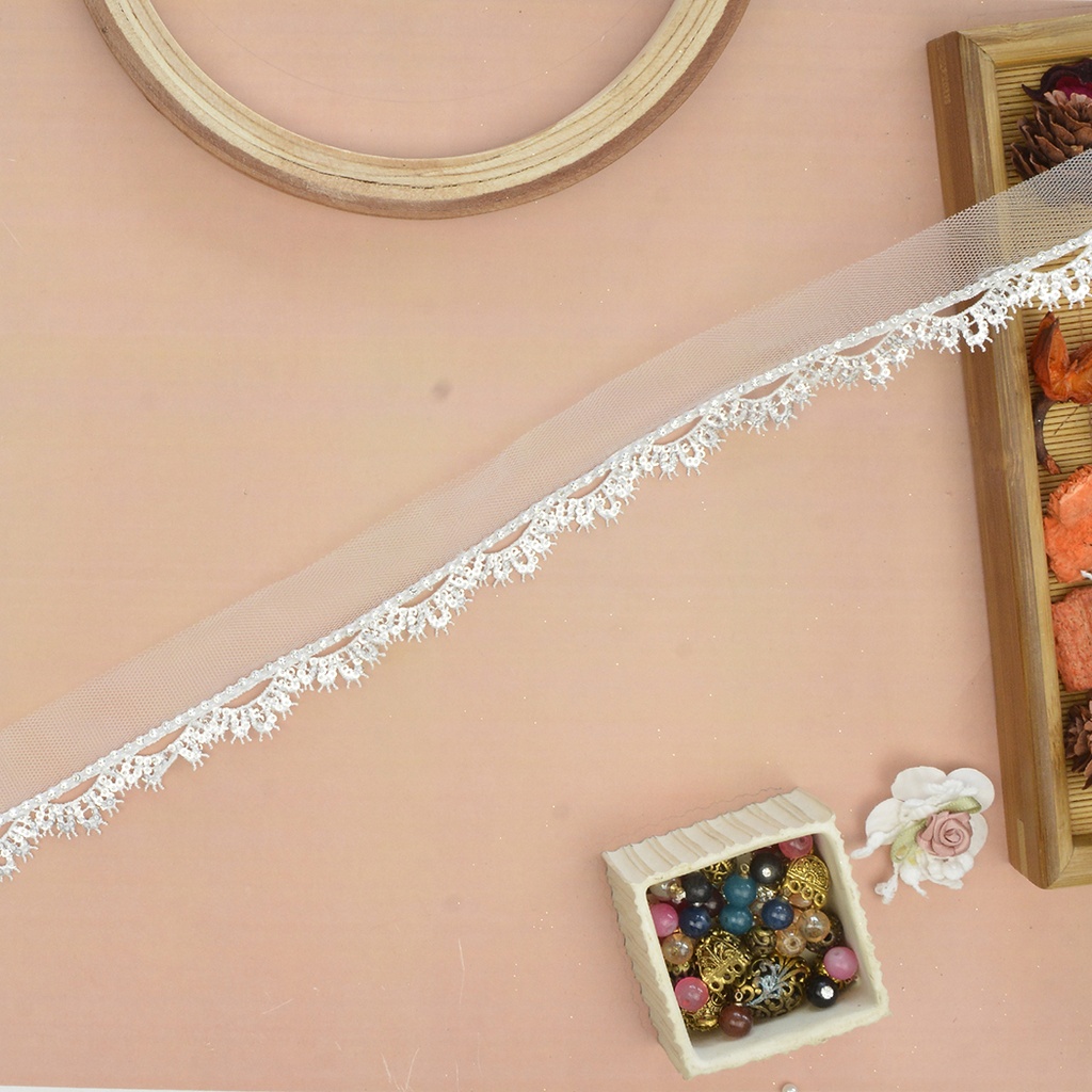 Fancy Stone Sequence Lace