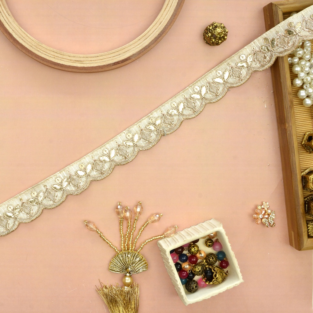 Fancy Sequence Gota Lace
