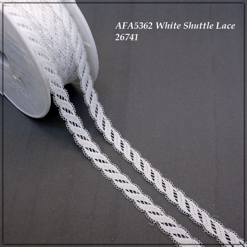 Double Side Border Shuttle Lace