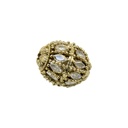 Gold Base Fancy Kundan Ball