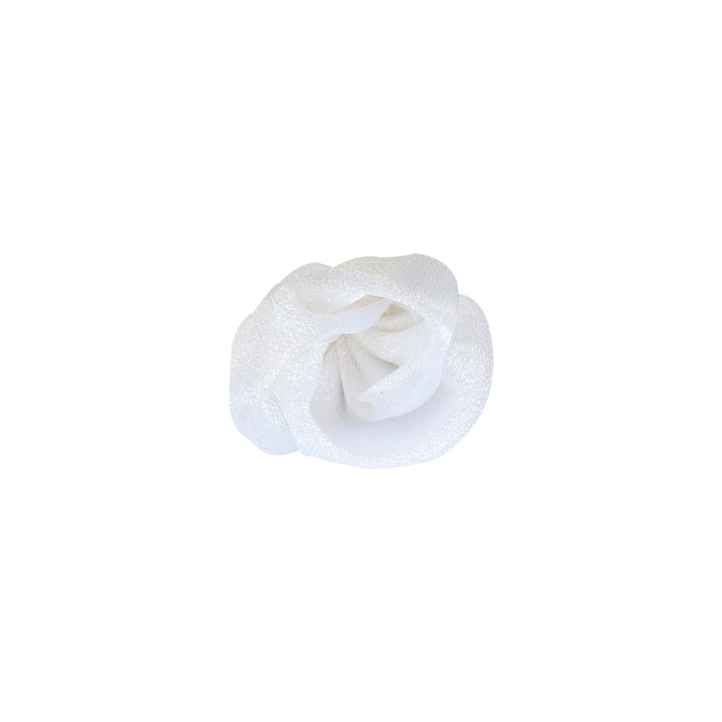 Rose Flower In Organza Fabric