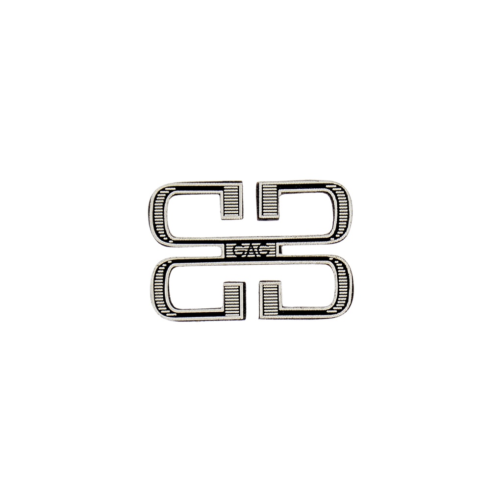 Double G Metal Hotfix Badge