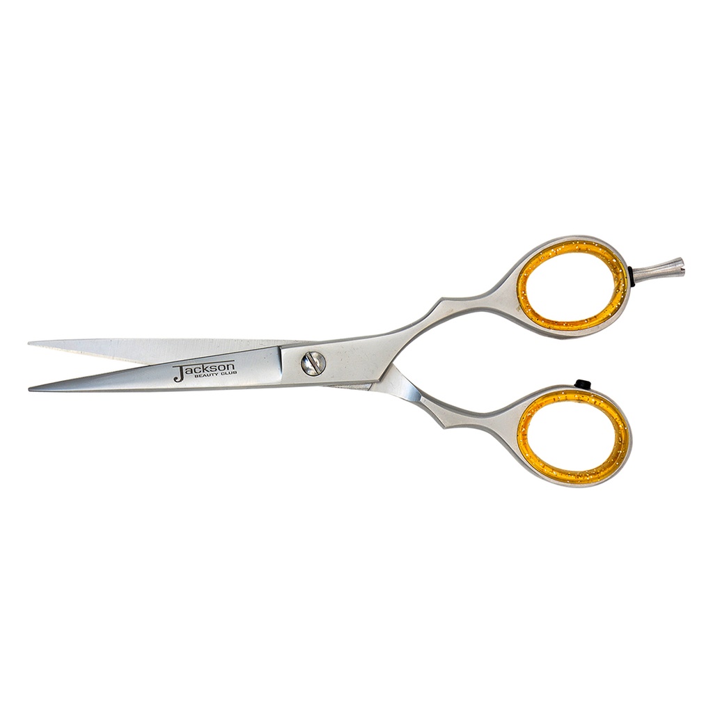 JACKSON Barber Scissors With Removable Finger Rest