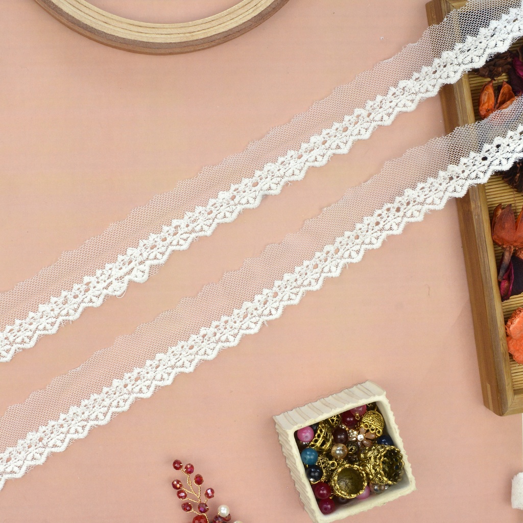 One Side Border Net Lace