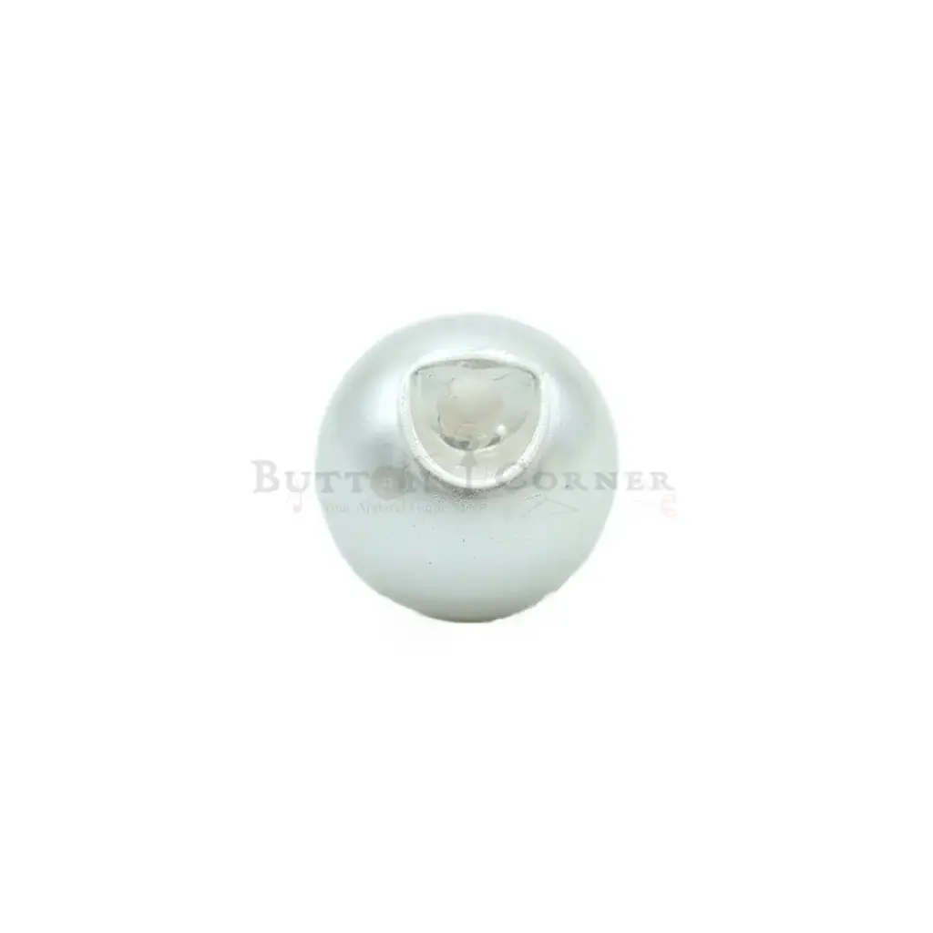 ABS Imitation Rounded Surface Tunnel Shank Pearl Button