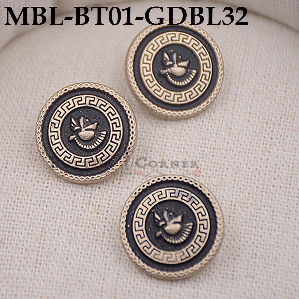 Versace Design Chain Rim Suiting Button