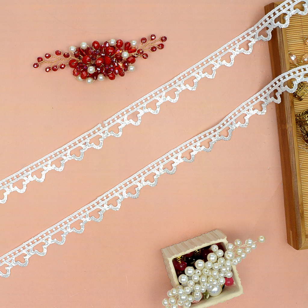 Shuttle Sequence Lace