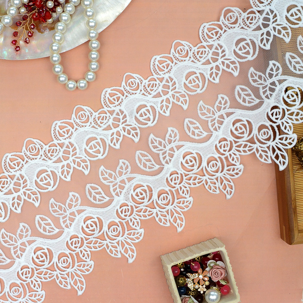 One Side Border Net Lace
