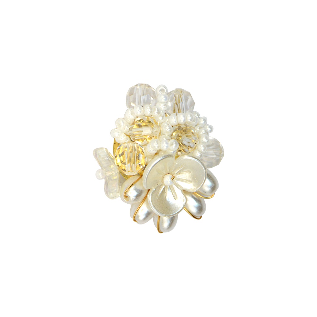 Pearl Crystal Flower