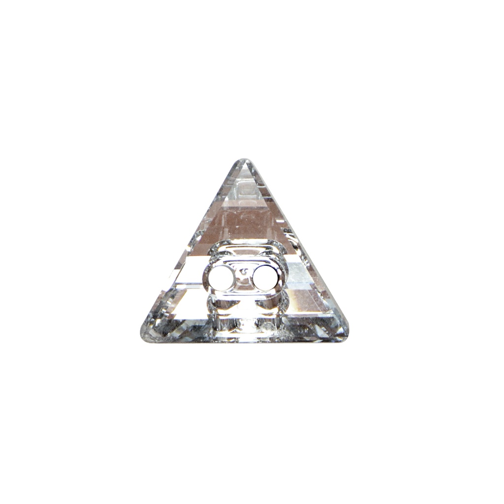 Triangle Crystal Foiled Button 3038