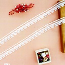 One Side Border Organza Lace