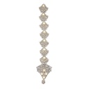 Antique Base Fancy Kundan Button Patti