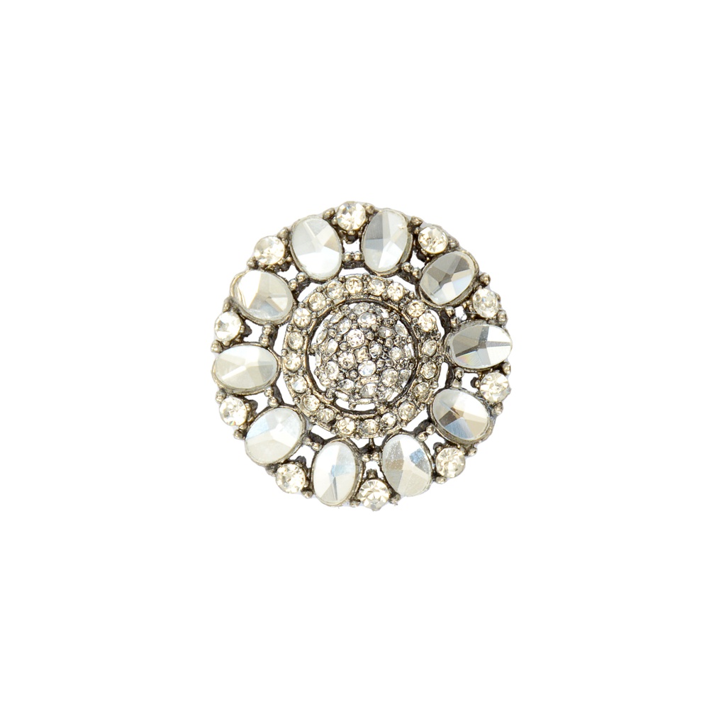 Antique Base Fancy Kundan Button