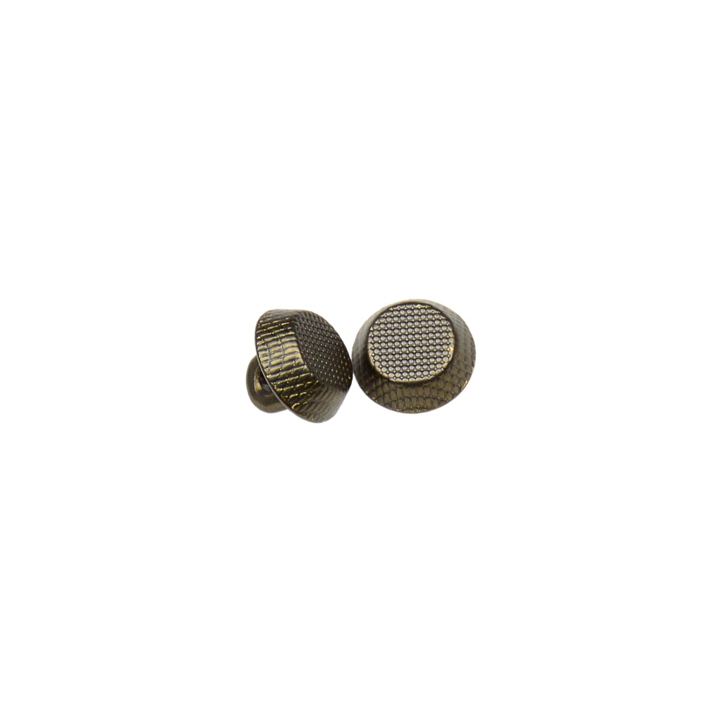 Dotted Surface Metal Shank Button