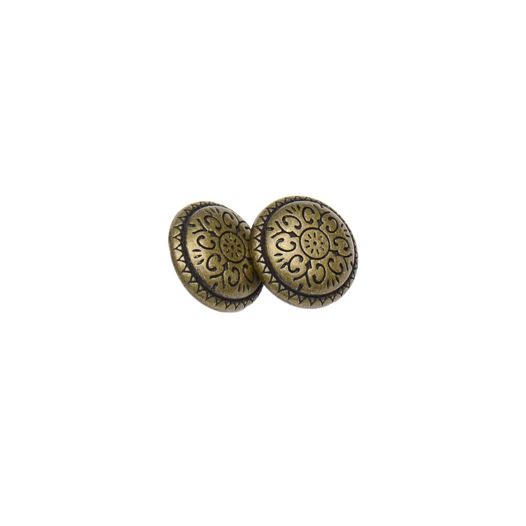 Ancient Medieval Design Shank Button