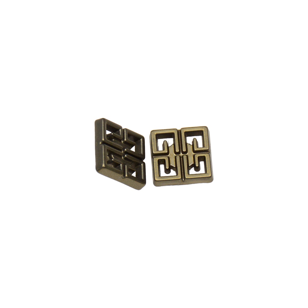 Square Shape Givenchy Logo Shirt Button