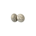 Rice Owls Logo Metal Shirt Button