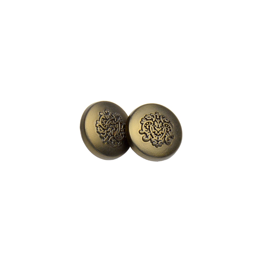 Royal Crest Design Shank Button