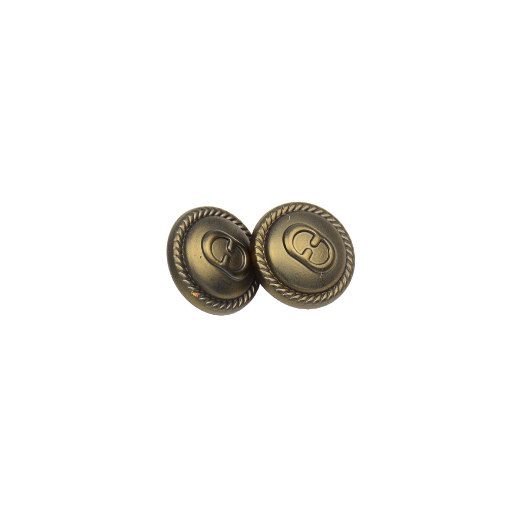 Double G Chain Rim Border Shirt Button