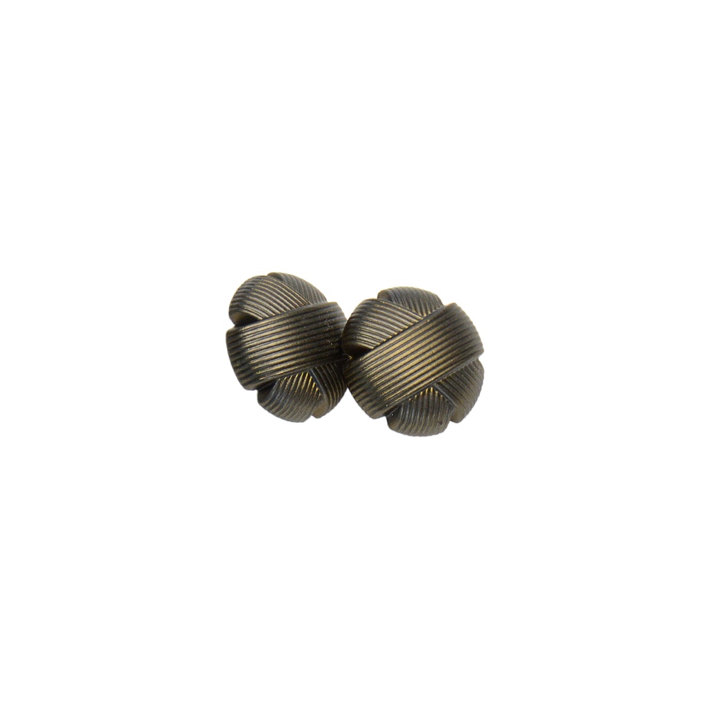 Knot Design Metal Shirt Button