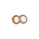 Engraved Rim Border Shirt Button