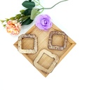 Square Coconut Shell Slide Buckle