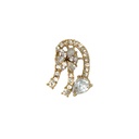 Gold Base Fancy Kundan Button