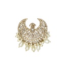 Gold Base Fancy Kundan Button