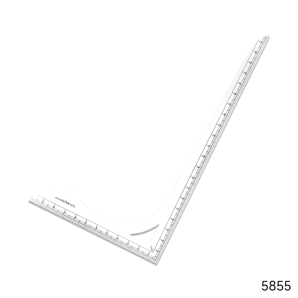 55 cm Non-Transparent L Square Ruler