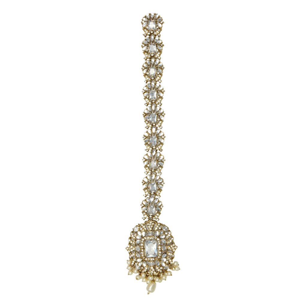 Fancy Kundan Button Patti