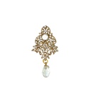 Gold Base Fancy Kundan Button